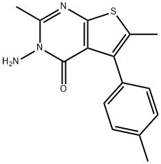 CAS 610274-73-2 | 3-AMINO-2,6-DIMETHYL-5-(4-METHYLPHENYL)THIENO[2,3-D ...